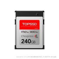 天碩 TOPSSD 1DX3 專用存儲卡 240G 特價促銷款 1750MB/秒 CFExpress Type B存儲卡 閃存卡 內(nèi)存卡 Z6 Z7 1DX3 