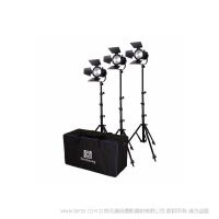 南光 南冠 NANGUANG 新聞采訪套裝燈（CN-30F 3kit） 5600K固定色溫 三燈套裝 采訪 紀(jì)實(shí) 人物面部刻畫