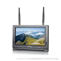 富威德 FEELWORLD FPV733 7" 800x480高亮度1000cd/m²內(nèi)置電池32頻道自動(dòng)搜索無(wú)線(xiàn)雙接收航拍監(jiān)視器 