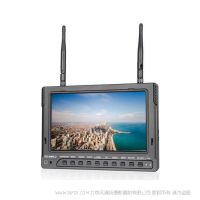 富威德 FEELWORLD  PVR732 7" 1024x600內(nèi)置電池高清航拍一體機(jī)監(jiān)視器DVR黑匣子錄制 40頻道5.8G自動(dòng)搜索無(wú)線(xiàn)雙接收