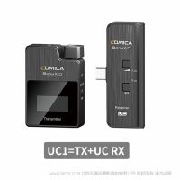 科嘜 comica BoomX-D UC1 一拖一 Type-C接口  TX（發(fā)射器）+UCRX（手機接收器）一拖一 克風(fēng)2.4G數(shù)字無線 