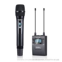 科嘜 Comica WM300D  一拖一  HTX（發(fā)射器）+RX（接收器） 手持無線麥克風(fēng) 內(nèi)置鋰電池金屬無線麥克風(fēng) 120M錄音無斷點 一拖手持